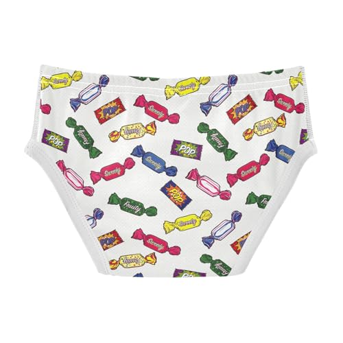 Cotton Little Boys Briefs Soft Candy Toddler Underwear2