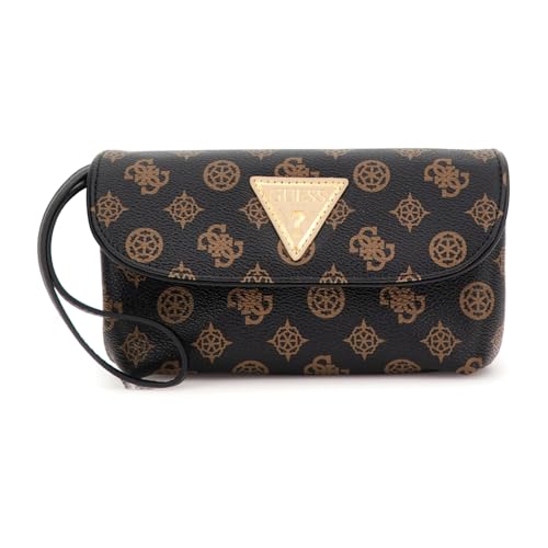 GUESS Wilder Cosmetic Bag Brown