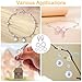 Anezus 1200PCS Jump Rings for Jewelry Making Kit, Jump Rings and Necklace Clasps with Jump Ring Pliers Tools for Jewelry Making Supplies and Necklace Repair (Silver)