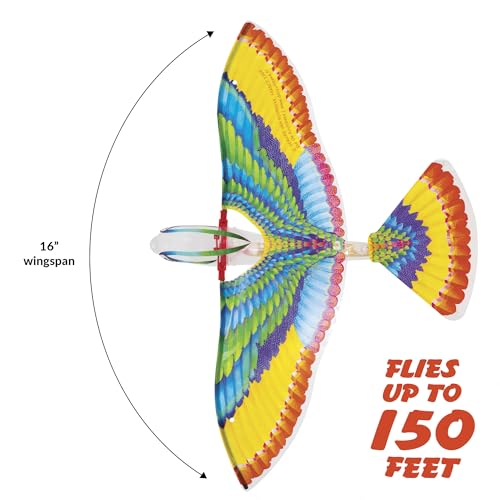 Image of Schylling Tim Flying Bird Toy Figure,for Kid,multicolor