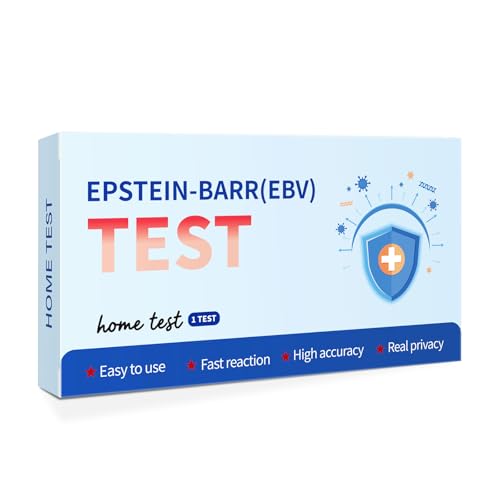 Epstein Barr (EBV) At-Home Test Kit Detects IgG Response to VCA & EBNA 15-Minute Rapid Result Highly Accurate & Easy to Read Home Testing Kit
