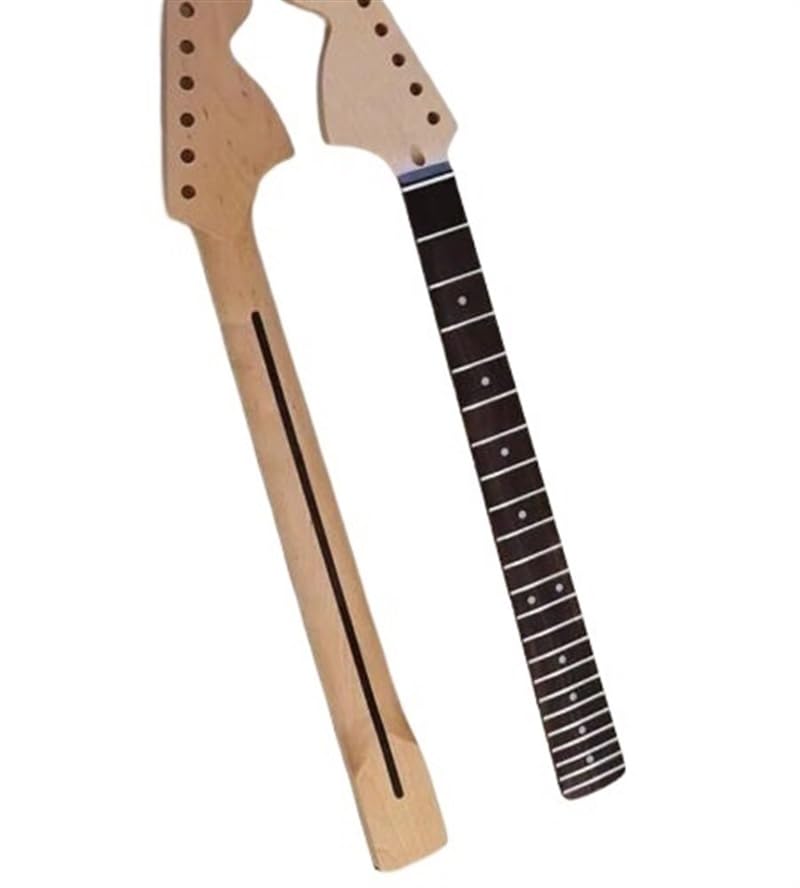 Manche de guitare gaucher de haute qualité avec touche en palissandre durable