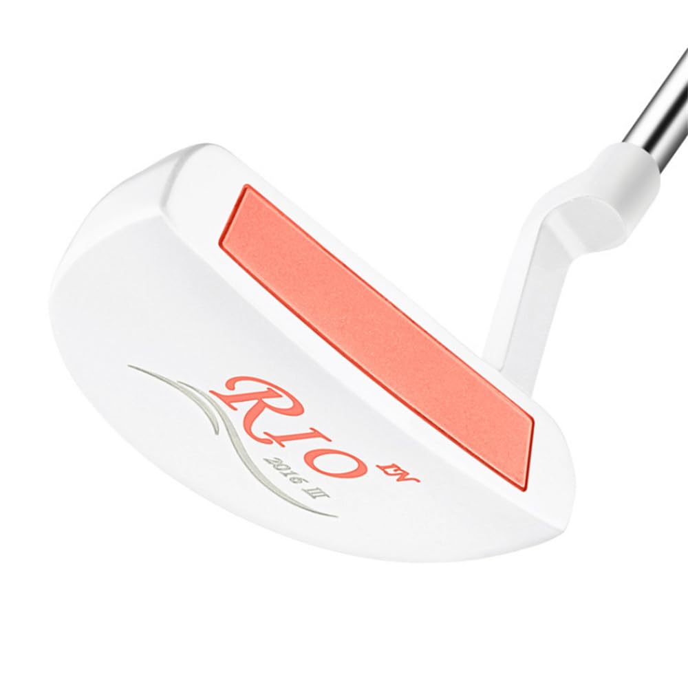 Putters de golf para diestros para mujer – Putter de hoja de golf con cubierta para la cabeza – Putter ligero para palos de golf para mujeres