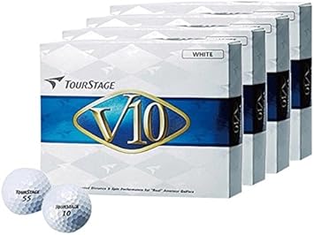 Amazon Bridgestone ブリヂストン ツアーステージ V10ゴルフボール 4ダースセット 48個入り メンズ Vxwx ホワイト 構造 ウレタンブレンドカバー3ピース セット内 4ダース 48個 ブリヂストン Bridgestone ゴルフボール Amazon Bridgestone ブリヂストン ツアーステージ V10ゴルフボール 4ダースセット 48個入り メンズ Vxwx ホワイト 構造 ウレタンブレンドカバー3ピース セット内 4ダース 48個 ブリヂストン Bridgestone ゴルフボール