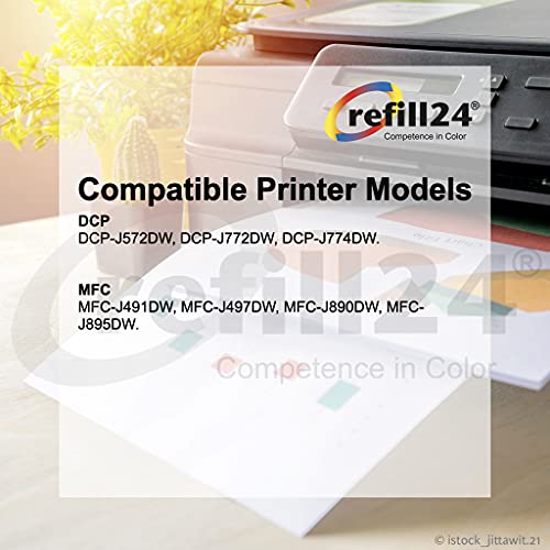 Refill24 Cartucce ricaricabili compatibili con
