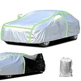 Car Cover for Suzuki Baleno Hatchback (EG) 1995-2002 All-Weather Waterproof Protection UV Resistant Dust Proof Outdoor Indoor Use Easy Install Custom Fit