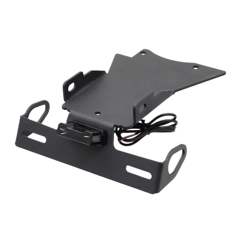 Support de plaque d'immatriculation moto pour FZ6 N S cadre noir
