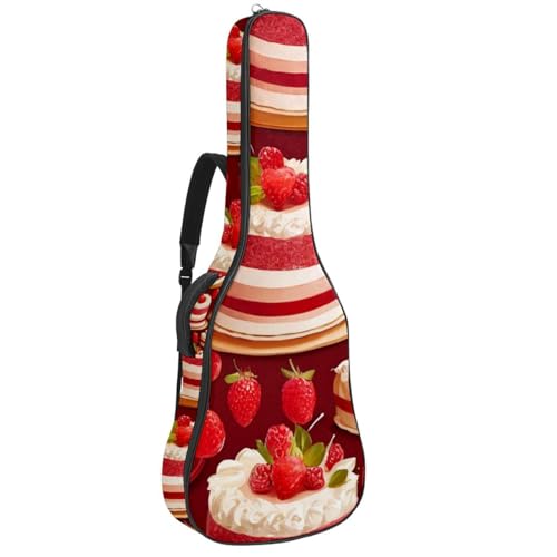 Étui universel pour guitare acoustique 40-41 pouces sac imperméable à motif dessert