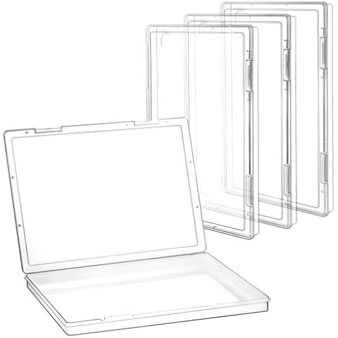 QWORK® A4 Portable File Box Set Cover