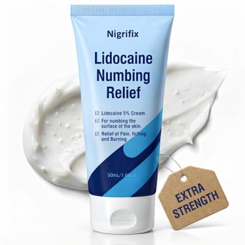 5% Lidocaine Topical Numbing Cream