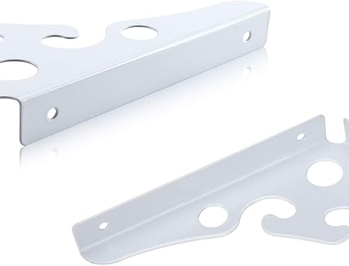 Miniatura 9 de Creative Wall Floating Metal Iron Triangle Shelf Brackets,Hook Design for Hanging Clothes Hangers,Living Room Study Bedroom Bathroom Decoration