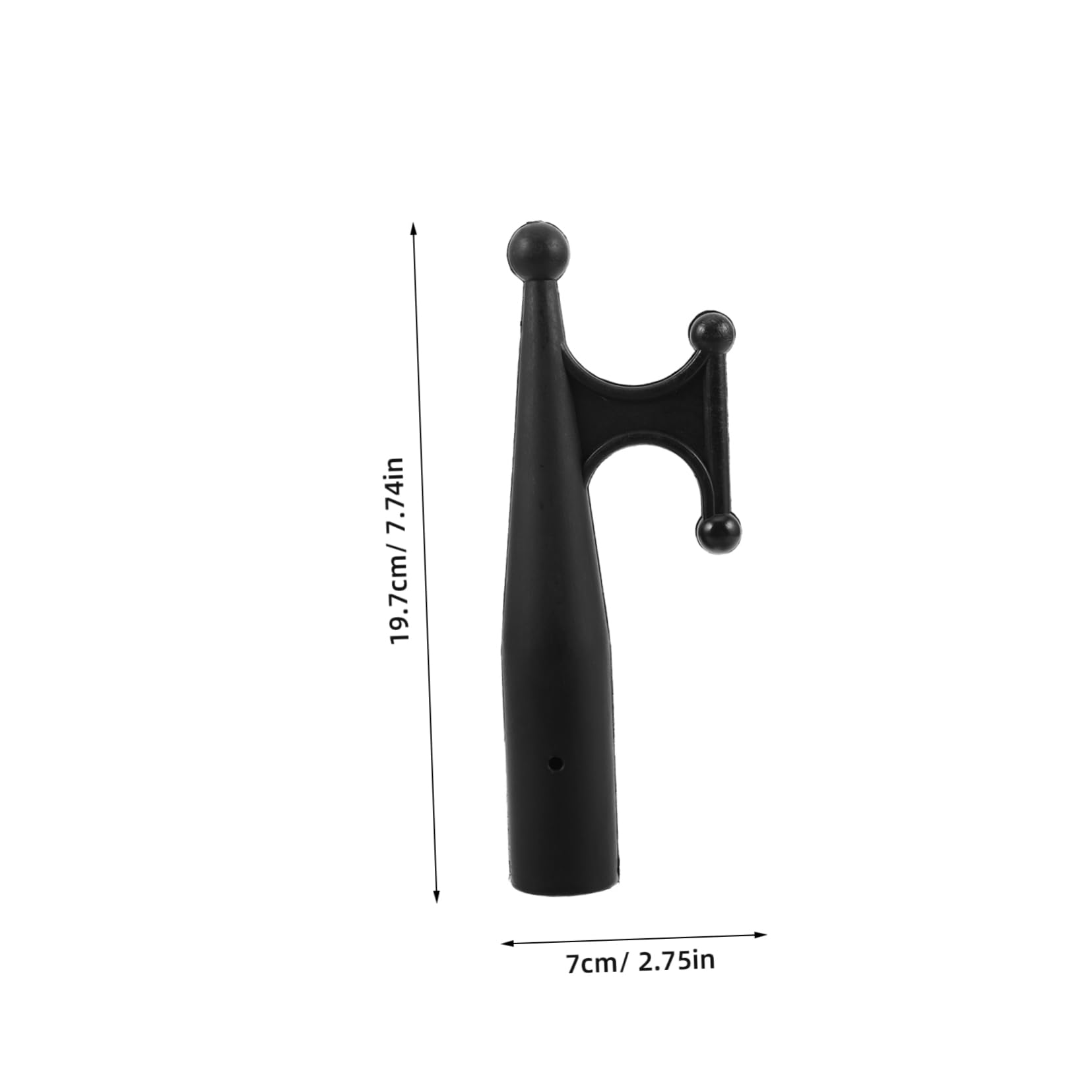 JUMPLAWN Sturdy Nylon Boat Hook Floating Extension Pole Hook for Marine Boating Equipment