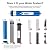 Membrane Solutions Reverse Osmosis Membrane 50 GPD 11.75"x1.75" RO Membrane Water Filter Replacement Fits Under Sink RO Drinking Water Purifier System 5-Pack