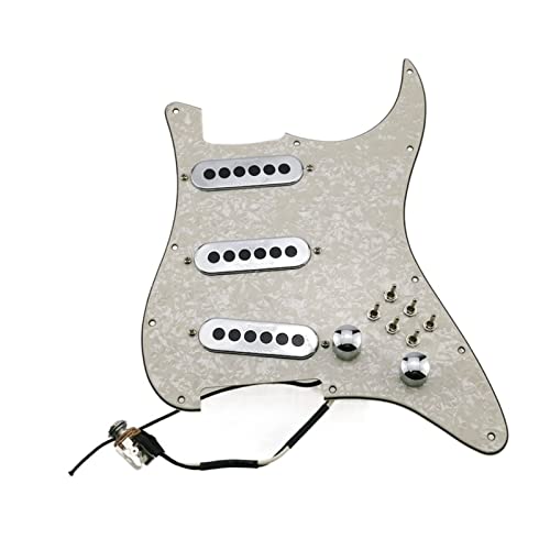 GaYouny Pickguard chargé tri-Sonic Beatrice (Color : A7) - Les Beatles, Paul McCartney, John Lennon, RIngo Starr, George Harrison GaYouny Pickguard chargé tri-Sonic Beatrice (Color : A7)