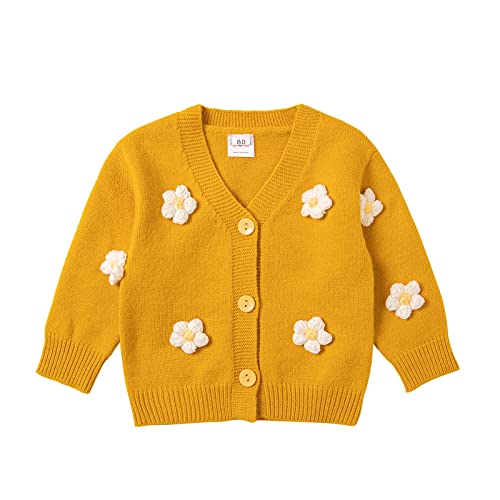 Kids Toddler Chlidren Unisex Autumn Winter Long Sleeve Coat Cardigan Tops Knited Clothing Girls Coat