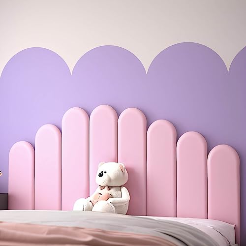 Paneles de pared tapizados infantiles y calcomanías de pared 3D para cama 6