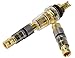 rembus High End verriegelbare angulado Conector Banana, Dorado, 4 Unidades, BS de...
