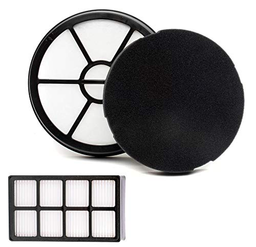Original Ersatzfilter Set für TurboTronic Multi-Zyklon Staubsauger CV05, 2x Hepa Filter, waschbar