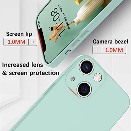 KPPIT Compatible with iPhone 14 Plus case,Silicone Case,Ultra Slim Soft Gel Anti-Scratch,Microfiber Lining,Rubber Shockproof Case Cover iPhone 14 Plus 6.7 inch - Image 3