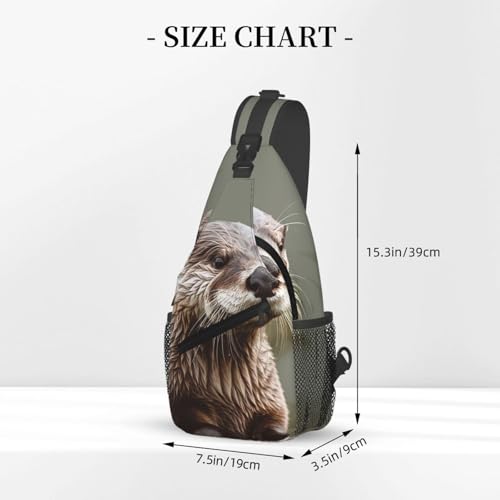 Bolso Pequeño de Hombro y Pecho Unisex miniatura 3