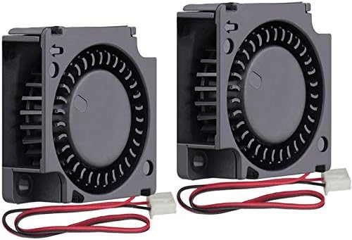 GDSTIME 30mm Blower 12V 2Pin 3010 Dual Ball Brushless DC Cooling Fan 2-Pack