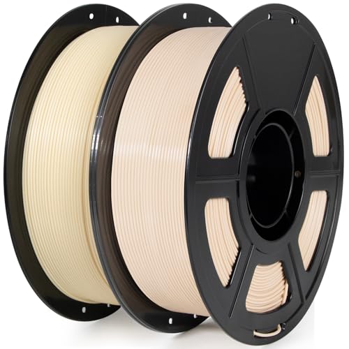 IEMAI PETG Filament 1.75 mm 2 kg, Beige/Skin Colour PETG 3D Printer Filament, Compatible with Bambu Lab, AMS, AMSLite, D