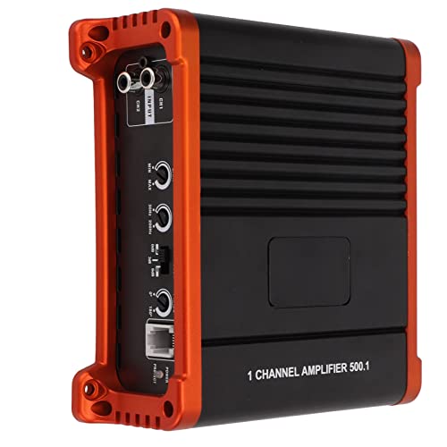 Amazon | 500W 2Ω 1 チャンネル カーオーディオ モノブロック アンプ