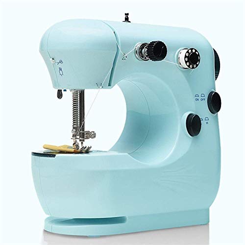 Portable Sewing Machine Household Multifunctional Small Handheld Electric Mini Mini Sewing Machine (Color : B)
