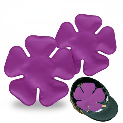 Image of Head Ice Pack for Catcher Helmets, Riding Helmets, Gel Cooling Pack for Heat Relief, Sports Headwear Comfort