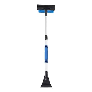 Extendable Ice Scraper Aluminum Alloy Rotatable Head Extendable Ice Scraper