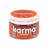 Cinnamon Cashews with Skin by Karma Nuts, Whole, Sweet, Roasted, Vegan, Gluten Free, Low Net Carb, N
