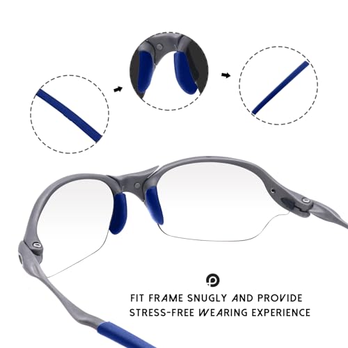 Image of Replacement Rubber Kits Nose Pieces & Earsocks for Oakley Romeo 2