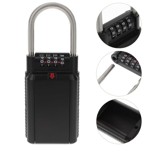 Caja de seguridad para llaves con anclaje sin herramientas para pomos y barandillas 7