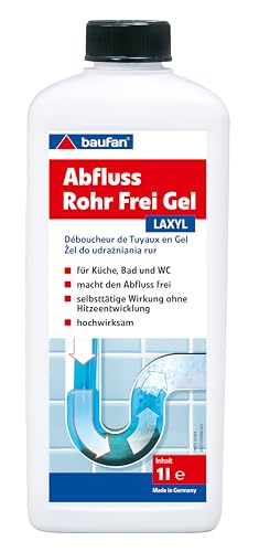 Baufan LAXYL Abfluss-Rohrfrei-Gel 1L - Rohrreiniger...