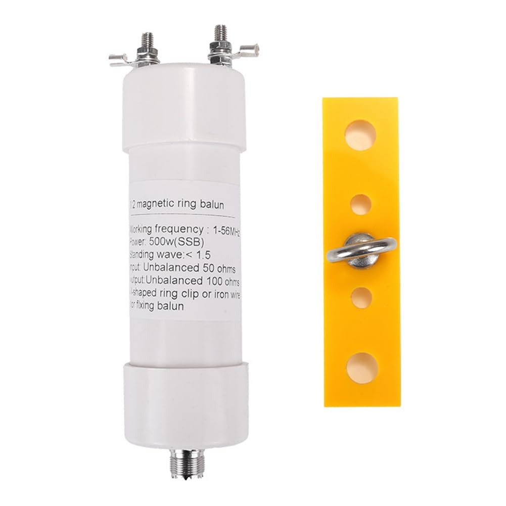 Balun 1:2 para antena evita retorno de RF reduciendo ROE de 50 a 100 ohmios 7