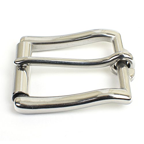 Heavy Duty Stainless Steel Roller Buckle -1½ Inch Certified Nickel Safe Belt Buckle with Polished Finish2