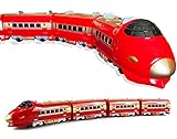Haktoys Long Classical Train Battery Operated Bump-n-Go Ready to Play 28
