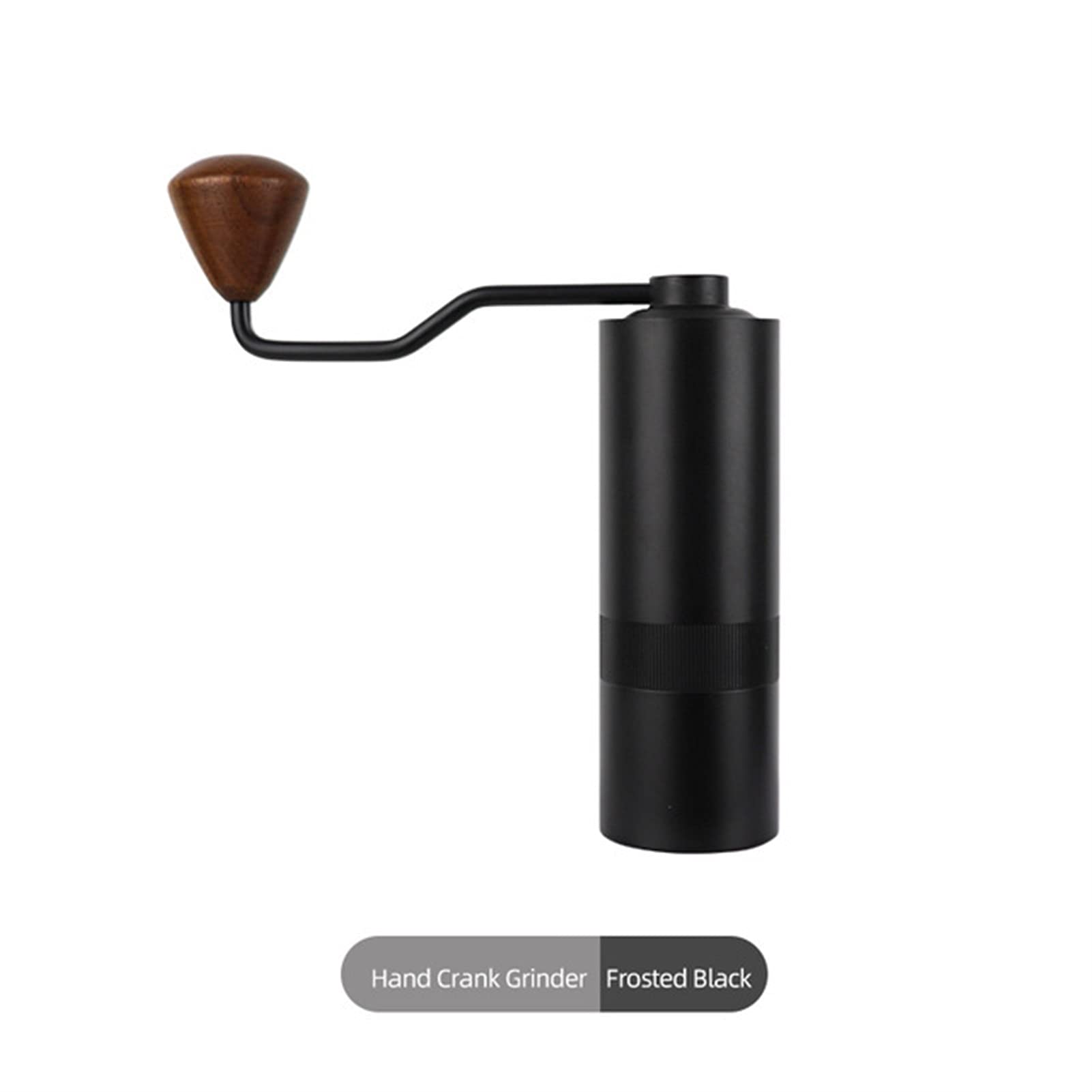 Molinillo de café Mano de acero inoxidable Manual Hecho a mano Grano de Café Molinillos Molino Molino Molinillos para herramientas de cocina (Color : Black)