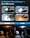 ouaohu 48Pcs Led Interior Car Lights Kit, 6500K White Interior Bulbs Replacement (194 T10 DE3175 W5W 168 578 2825 T5 31mm 36mm 41mm), Dome Map Dash Door Trunk License Plate Lights for Cars Trucks RVs