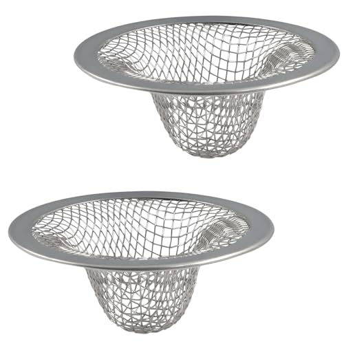 Coladores malla acero inoxidable para desagüe 20 piezas