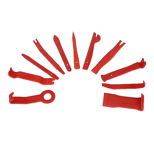 XPOtool Jeu de 11 Extracteurs de Garniture de Véhicule - en Nylon - Outil Crochets de Démontage Habillage Moulure Panneau de Portière Auto