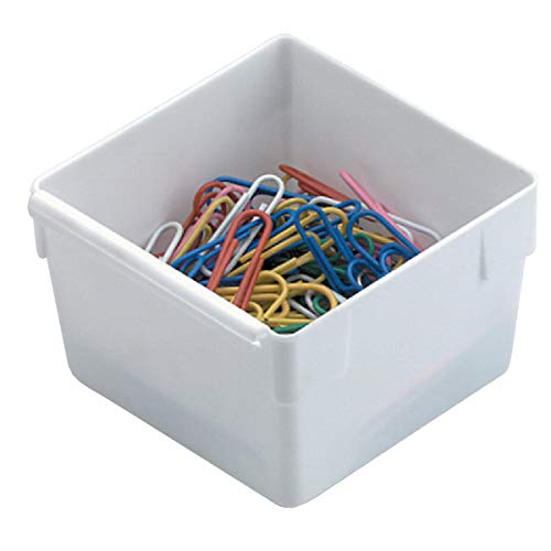 Rubbermaid, White Drawer Organizer, 2, 3-inch by 3-inch