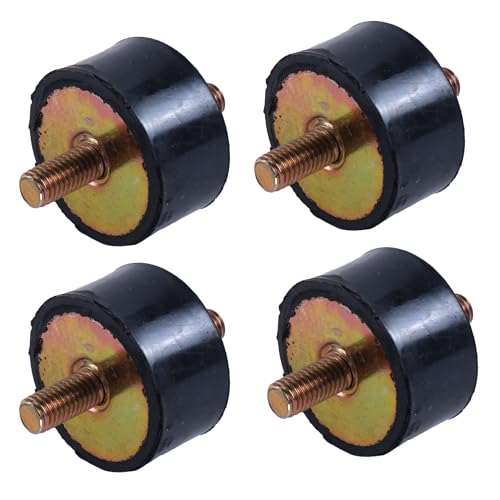 Demfec 4 PCS Replacement Rubber Isolator Mount M76270 Compatible with John Deere 317 322 330 332 Lawn & Garden Tractors