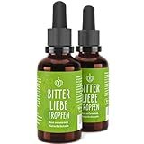 BitterLiebe Bittertropfen - Bitterstoffe aus hochwertigen Bitterkräutern - Tropfen mit praktischem Pipettenverschluss - inspiriert durch Hildegard von Bingen - 50ml