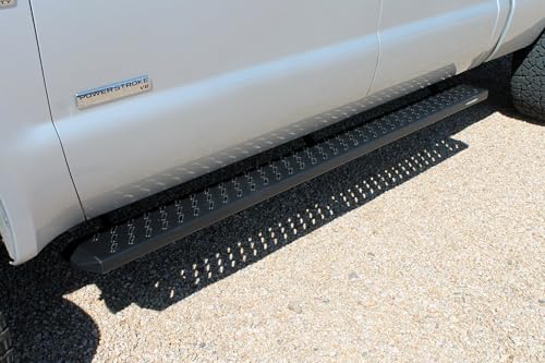 Estribos Raptor Series Running Boards 6.5in Aluminio Negro miniatura 5