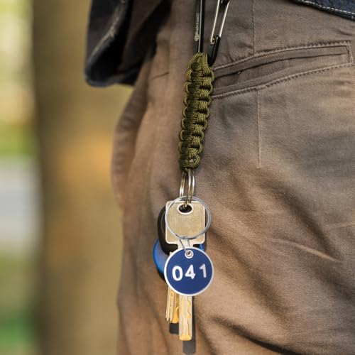 Placas numeradas de aluminio para el control de llaves en hoteles y maletas de viaje 5