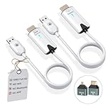 OiDiPi Wireless HDMI Transmitter and Receiver, 4K Decode/1080P HD Output/164FT/2.4G/5G/Plug Play, Wireless HDMI Extender Display Adapter, Stream Video Audio from Laptop/TV Box to Monitor/Projector