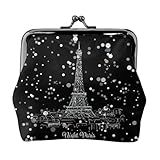 Apto para viajes: la cartera Night Paris Torre Eiffel con impresión de 11,5 x 10,5 cm está diseñada para ser compacta y ligera, por lo que es el tamaño perfecto para llevar tus artículos esenciales durante el viaje. Sus prácticas dimensiones permiten un fácil almacenamiento en tu bolso o bolsillo.