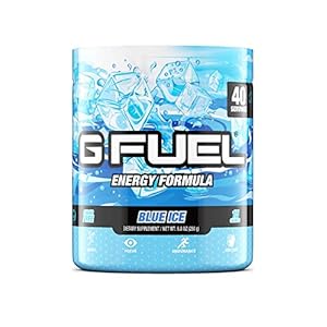 Gamma Labs G Fuel Blue Ice Elite Energy Powder, 9.8 oz (40 Servings)