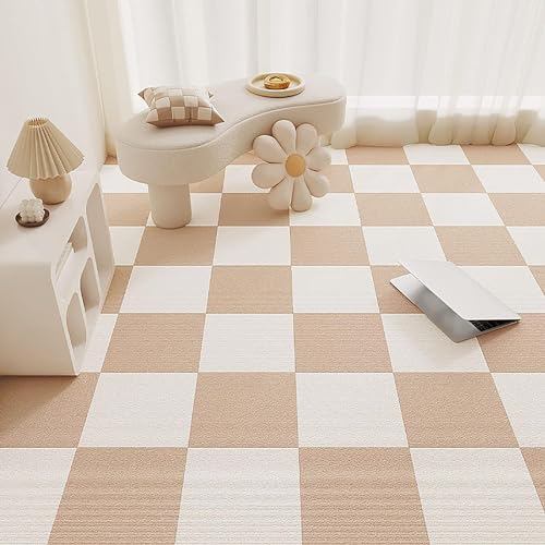 Recopilación y reviews de Colores de losetas los más recomendados. 33 IBOWZ Losetas autoadhesivas for alfombras, 10 piezas, 45 cm, losetas autoadhesivas for alfombras, empalme de dos colores, losetas for pisos de alfombras residenciales y...